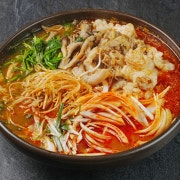 미나리한우곱창전골 메뉴 사진(네이버)