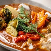 구운야채커리(비건) 메뉴 사진(네이버)