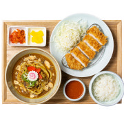 니쿠카레우동 카츠세트 메뉴 사진(네이버)