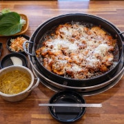 눈꽃치즈닭갈비(250g) 메뉴 사진(네이버)