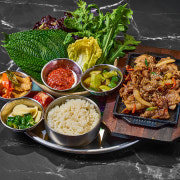 간장제육쌈밥 (200g) 메뉴 사진(네이버)