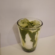 말차라떼 메뉴 사진(네이버)