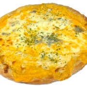 고르곤졸라 피자 + 커피 메뉴 사진(네이버)