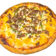 불고기 피자 + 커피 메뉴 사진(네이버)