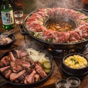 옥탑 시그니쳐 한상세트 메뉴 사진(네이버)