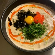 매콤크림우동 메뉴 사진(네이버)
