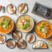야키토리 7종(랜덤) + 우동 SET 메뉴 사진(네이버)