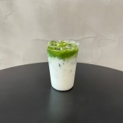 말차 라떼 메뉴 사진(네이버)