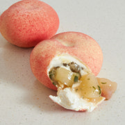 납작 복숭아 Flat Peach 메뉴 사진(네이버)