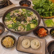 생 바지락 칼국수 메뉴 사진(네이버)