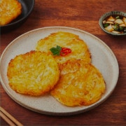 감자채전 메뉴 사진(네이버)