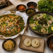 런치세트 메뉴 사진(네이버)