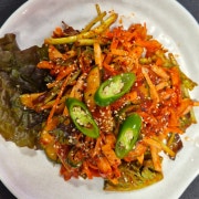 서대회무침 메뉴 사진(네이버)