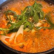 김치우동 메뉴 사진(네이버)
