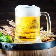 카스 생맥주 500cc 메뉴 사진(네이버)