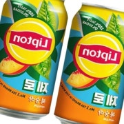 립톤 제로 복숭아 스파클링 메뉴 사진(네이버)