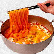 로제누들파스타 메뉴 사진(네이버)