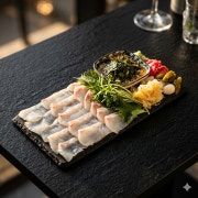 광어+고노와다 메뉴 사진(네이버)