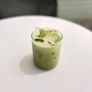 말차 라떼 메뉴 사진(네이버)