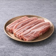 보성녹돈 생삼겹살(160g) 메뉴 사진(네이버)