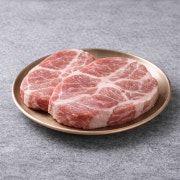 보성녹돈 꽃목살(160g) 메뉴 사진(네이버)