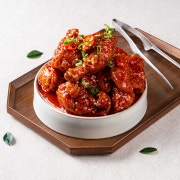 매운양념치킨 메뉴 사진(네이버)