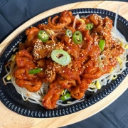 불닭발볶음 메뉴 사진(네이버)