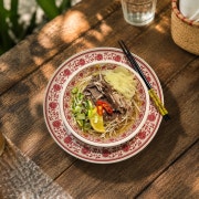 곤약 소고기쌀국수 메뉴 사진(네이버)