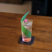 로즈 아이스티 메뉴 사진(네이버)