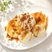 솔티카라멜 수플레 메뉴 사진(네이버)