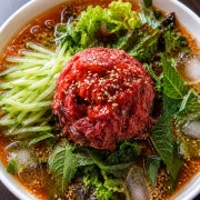 1++ 한우 물회 메뉴 사진(네이버)
