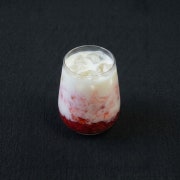 딸기라떼 메뉴 사진(네이버)