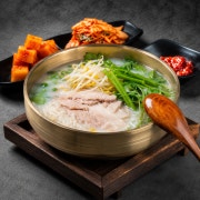 미나리돼지샤브국밥 메뉴 사진(네이버)