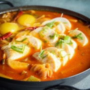 고기쫄면순두부 메뉴 사진(네이버)