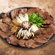 솥뚜껑돼지갈비 메뉴 사진(네이버)