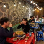 종로 포장마차 컨셉 야장테이블 메뉴 사진(네이버)