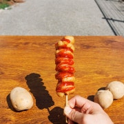 소세지 길감자 메뉴 사진(네이버)