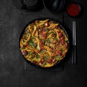 🌿바삭함 끝판왕🌿 돌문어 버섯전 메뉴 사진(네이버)