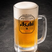 아사히 생맥주 500cc 메뉴 사진(네이버)