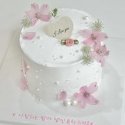 미니 생화케이크 메뉴 사진(네이버)