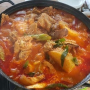닭볶음탕 메뉴 사진(네이버)
