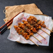 닭껍질꼬치 메뉴 사진(네이버)