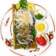 산오징어회 메뉴 사진(네이버)
