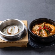 <점심특선>꽃새 해물 된장찌개+솥밥 메뉴 사진(네이버)