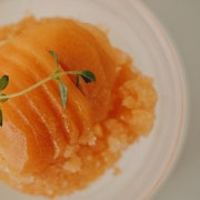 살구샤베트 메뉴 사진(네이버)
