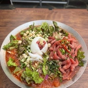갑오징어+육회물회 메뉴 사진(네이버)