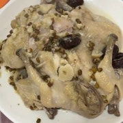 옻닭백숙 메뉴 사진(네이버)
