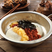 최루탄주먹밥 메뉴 사진(네이버)