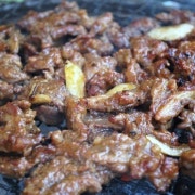 염소 1인분 메뉴 사진(네이버)
