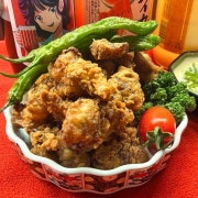 초심 치킨가라아게 메뉴 사진(네이버)